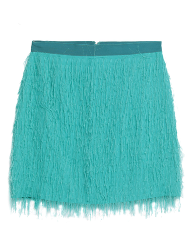 Pinko Mini Skirts In Blue