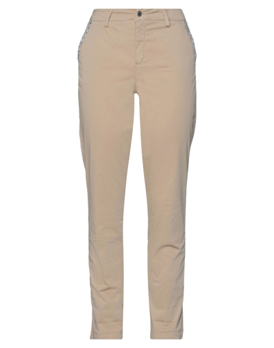 Liu •jo Pants In Beige