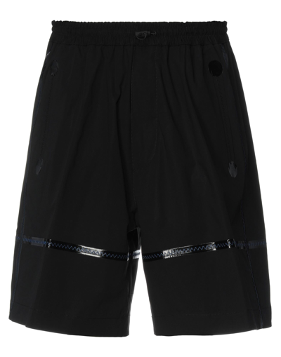 Dsquared2 Man Shorts & Bermuda Shorts Black Size L Cotton, Elastane