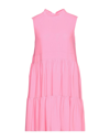 Jucca Short Dresses In Pink