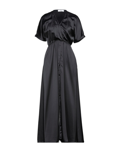 Simona-a Long Dresses In Black
