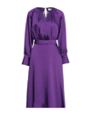 Vicolo Midi Dresses In Purple