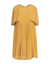 Ottod'ame Short Dresses In Yellow