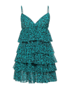 Aniye By Short Dresses In Emerald Green