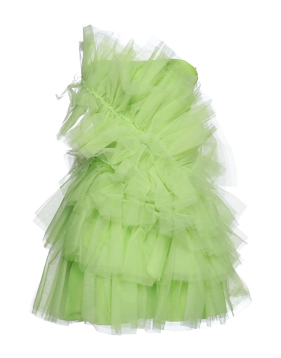 Aniye By Short Dresses In Acid Green