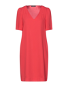 Biancoghiaccio Short Dresses In Red