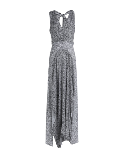 Maje Long Dresses In White
