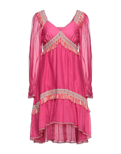 Blumarine Midi Dresses In Pink