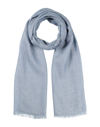 Brunello Cucinelli Scarves In Slate Blue