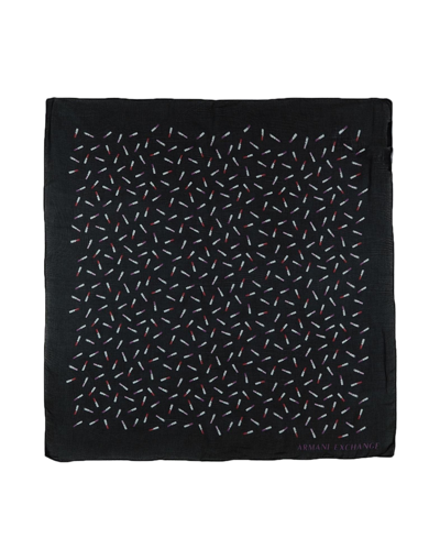 Armani Exchange Scarves In Black