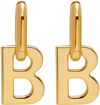Balenciaga B Chain Extra-small Earrings In 0027 Shiny