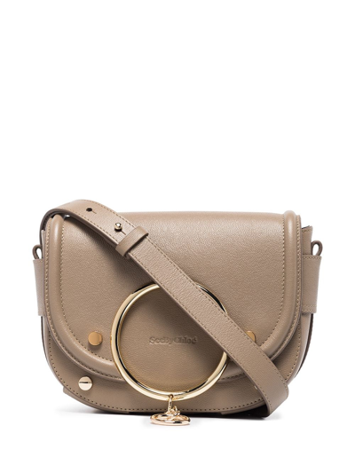 See By Chloé Mara Leather Crossbody Bag In Brown