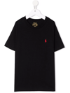 RALPH LAUREN POLO PONY EMBROIDERED-LOGO T-SHIRT