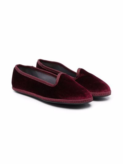 SIOLA SLIP-ON VELVET LOAFERS