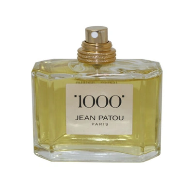 Jean Patou Ladies 1000 Edt Spray 2.5 oz (tester) Fragrances 737052862736 In Green