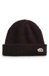 The North Face Salty Dog Beanie Hat In Brown