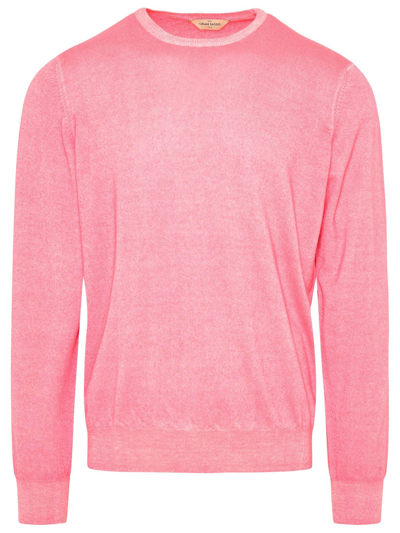Gran Sasso Pink Cashmere Blend Sweater