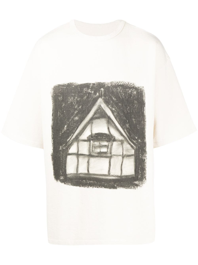 Toogood The Shearer Cotton T-shirt In Nude