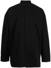 TOOGOOD BAND-COLLAR COTTON SHIRT