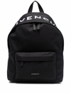 GIVENCHY EMBROIDERED-LOGO BACKPACK