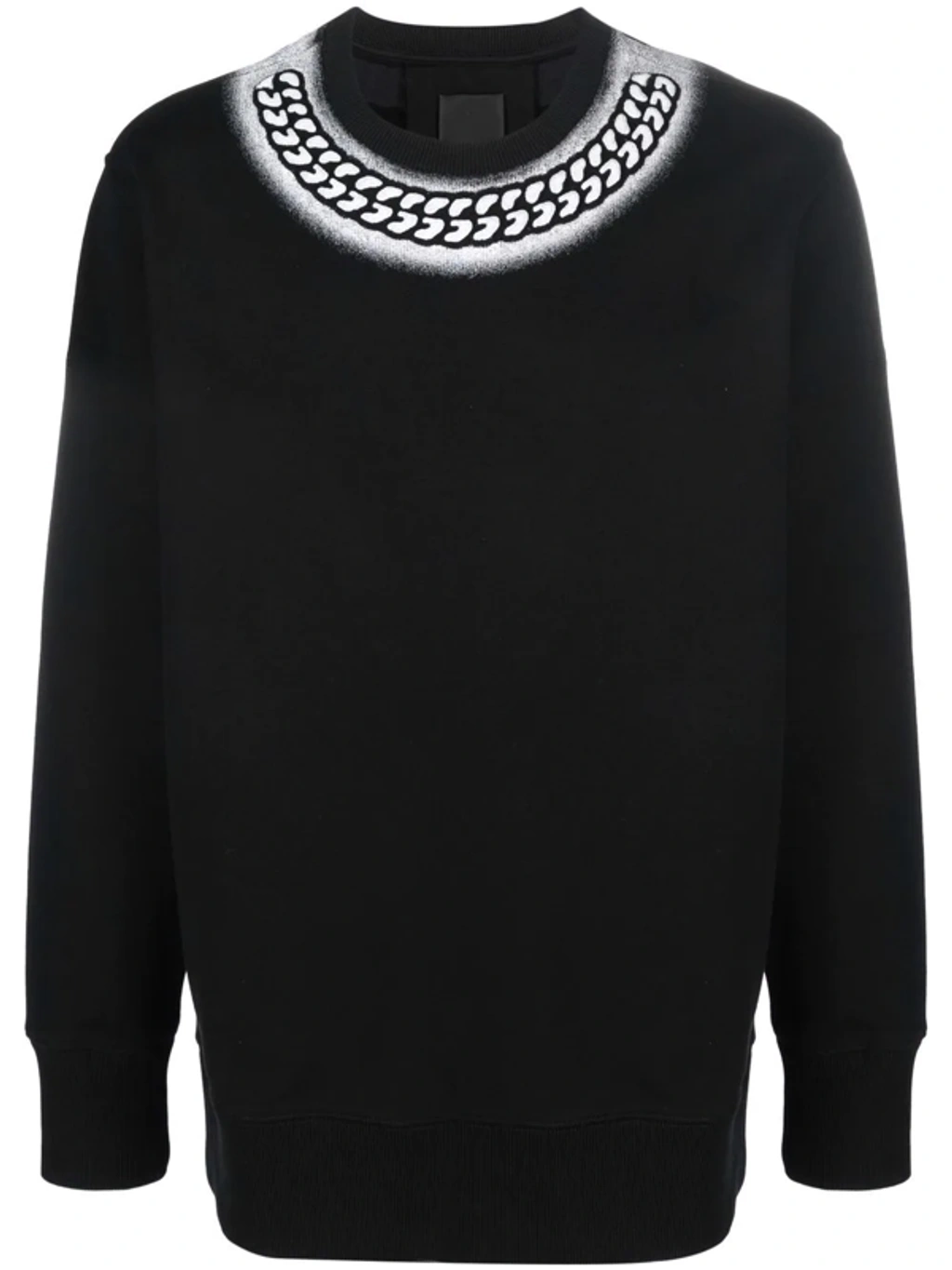 Givenchy Black Chito Edition Embossed Chain Sweatshirt | ModeSens