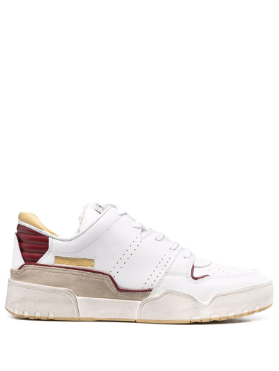 Isabel Marant Emreeh Trainers In White Leather