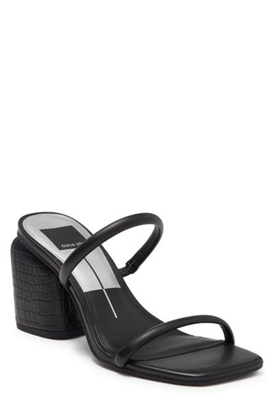 Dolce Vita Block Heel Sandal In Onyx Stella | ModeSens