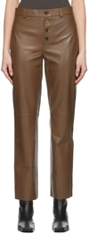 Aeron Taupe Georgia Trousers In 230 Taupe