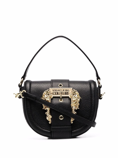 Versace Jeans Women's Black Faux Leather Handbag