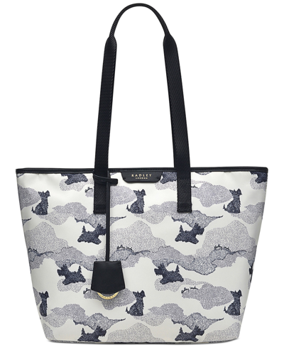Radley London Maple Cross Head In The Clouds Shoulder Bag In Chalk