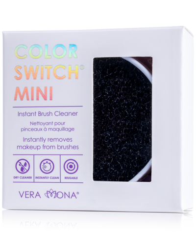 Vera Mona Color Switch Mini Instant Brush Cleaner In White