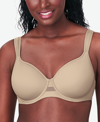 Bali Breathe Lace Bra In Taupe