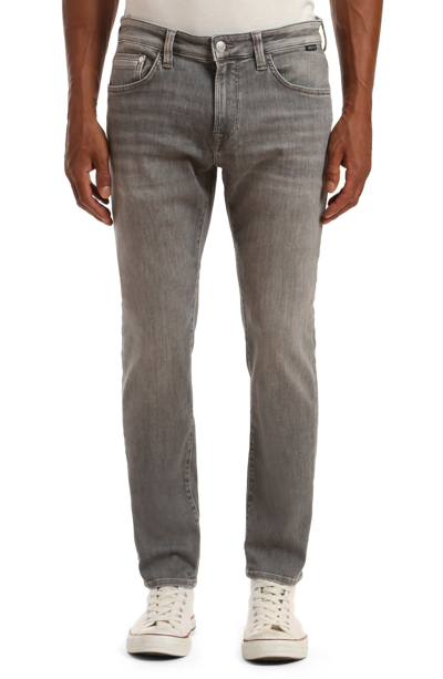 Mavi Jake Slim Fit Jeans In Grey Feather Blue