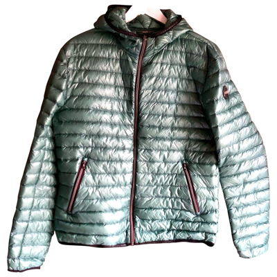 Pre-owned Colmar Puffer In Green