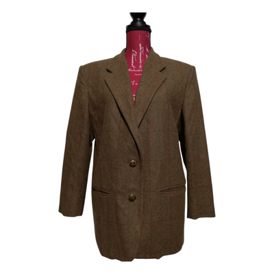 Pre-owned Les Copains Wool Blazer In Multicolour