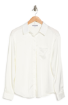 Walter Baker Bella Patch Pocket Shirt In Ivory
