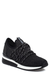 Jslides Athleisure Lace-up Sneaker In Black Multi