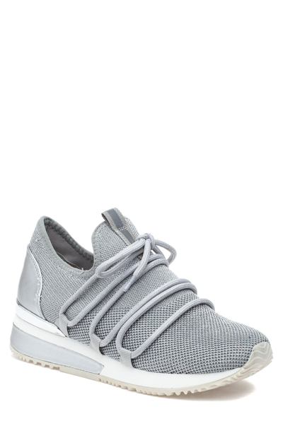 Jslides Athleisure Lace-up Sneaker In Silver