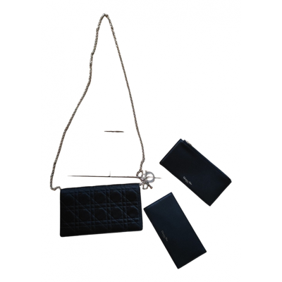 Pre-owned Dior Clutch Bag In Black