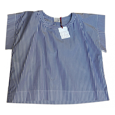 Pre-owned Stella Jean Blouse In Blue