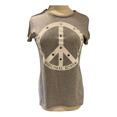 Pre-owned Michael Kors T-shirt In Grey
