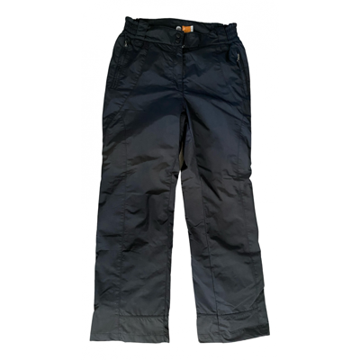 Pre-owned Fusalp Trousers In Black