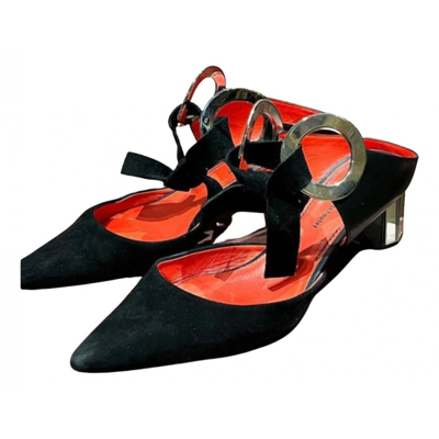 Pre-owned Proenza Schouler Sandals In Black