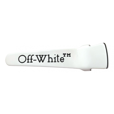 Pre-owned Off-white Hair Accessory In White