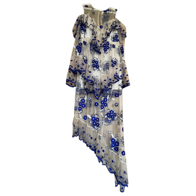 Pre-owned Alice Mccall Lace Mid-length Dress In Multicolour