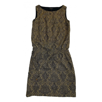 Pre-owned Luisa Spagnoli Mid-length Dress In Metallic