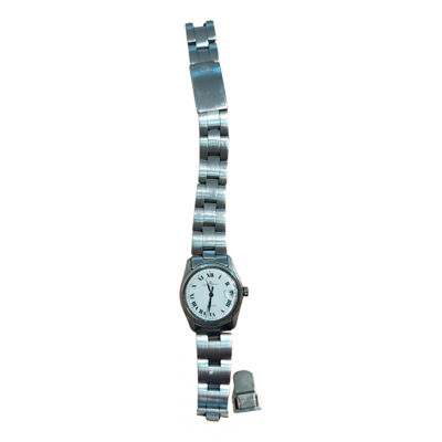 Pre-owned Baume Et Mercier Silver Watch