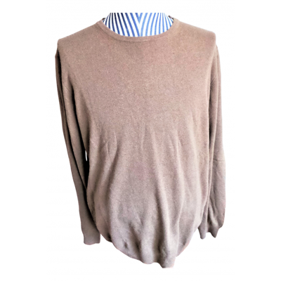 Pre-owned Seventy Cashmere Pull In Beige