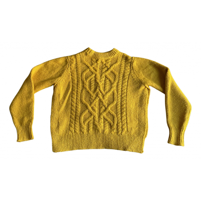 Pre-owned Isabel Marant Wool Jumper In Yellow