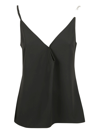 Givenchy Chain-embellished Twill Camisole In Black
